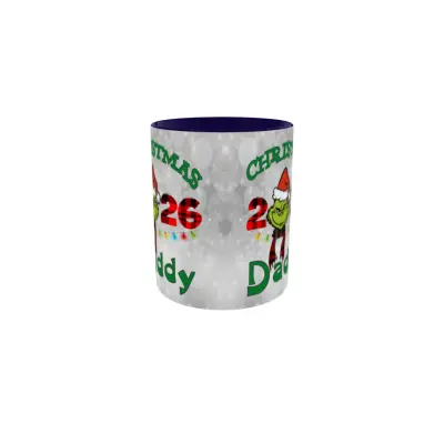 Christmas daddy ( anul curent ), cana din ceramica, 330ml, model cgs1811
